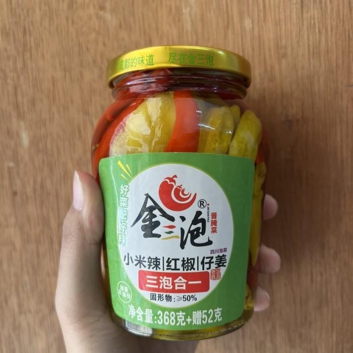 

Acar cabe jahe jin san pao / Kualitas Terbaik