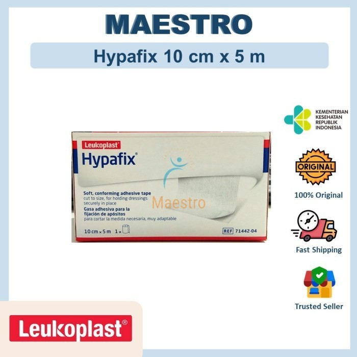 Terlaris Leukoplast Hypafix 10cm x 5m 10x5 Plester Luka Adhesive Tape BSN SALE