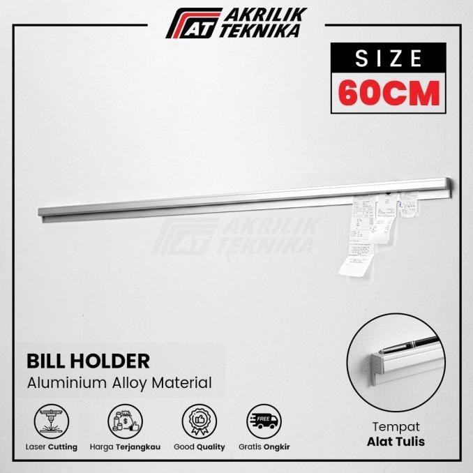 

Bill Holder / Capitan Nota Bon Stainless / Receipt Holder - 60cm