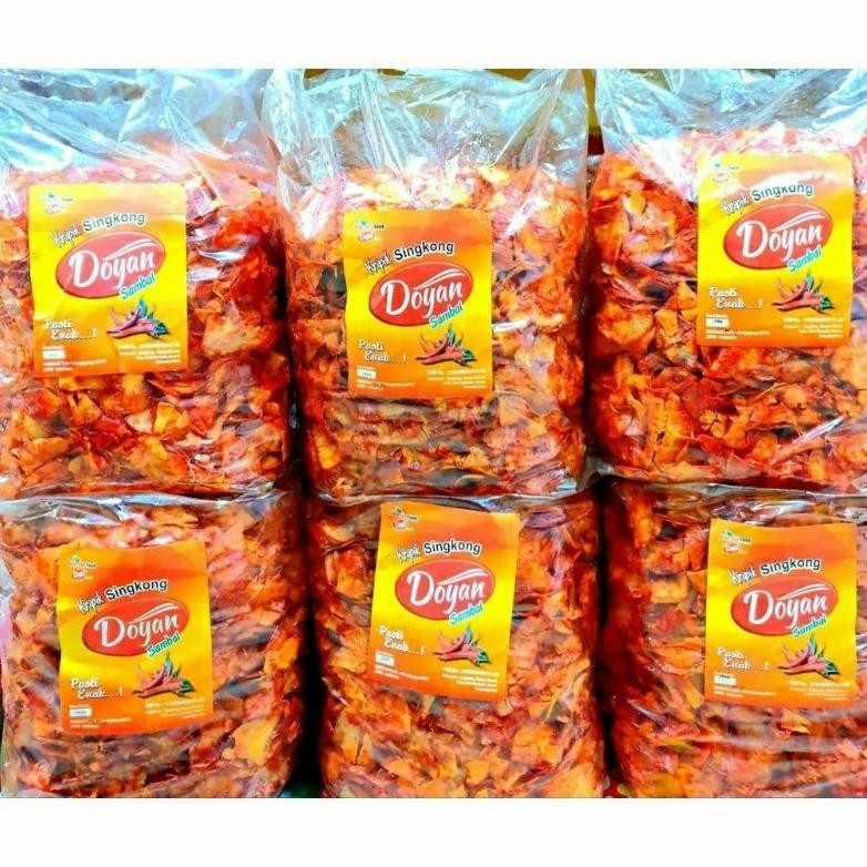 

Promo! KERIPIK SINGKONG BALADO BASAH 500 GR Sale