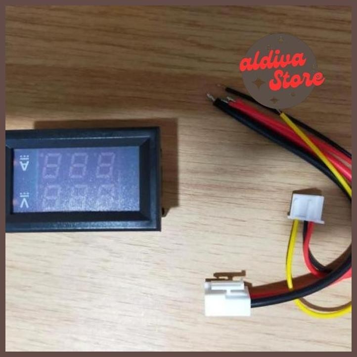 Ampere Voltmeter 12V DC Frame aldiva_77
