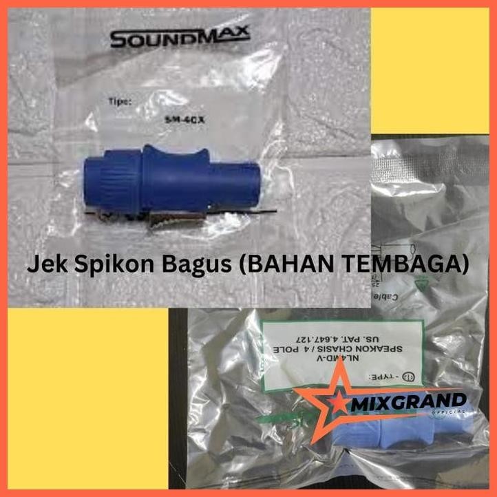 Jek Spikon HAKA / NEUTRIK / SOUNDMAX mixgrand