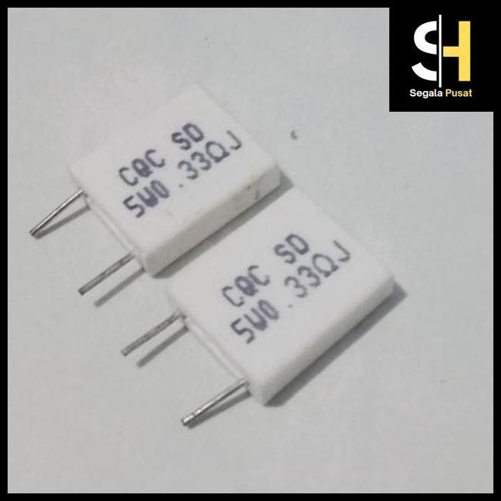 [NOBLE] RESISTOR NOBLE 5 WATT TIPE BERDIRI PERSEGI segalapusat_1