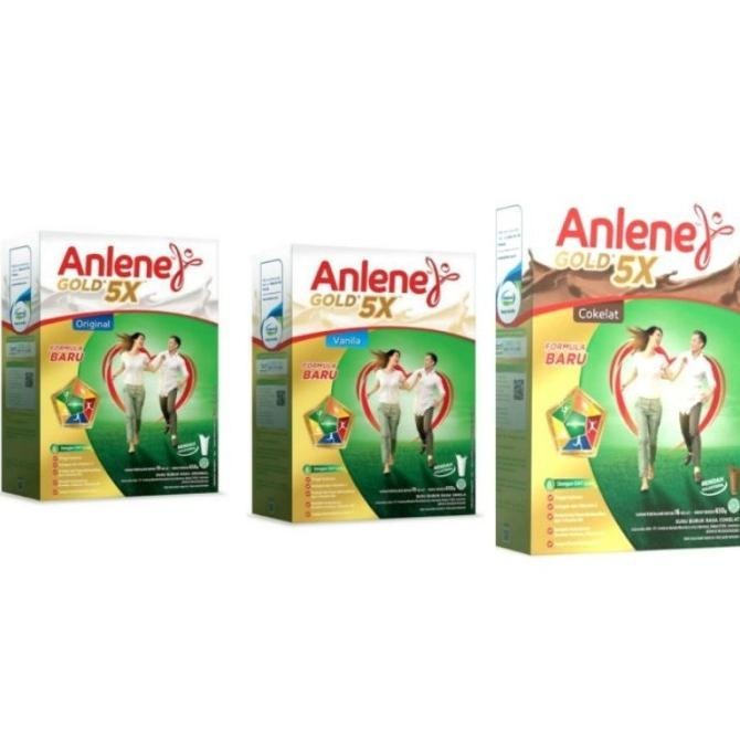 

Anlene GOLD 5X Rasa Coklat 640gr/Vanila 620gr/Original 620gr