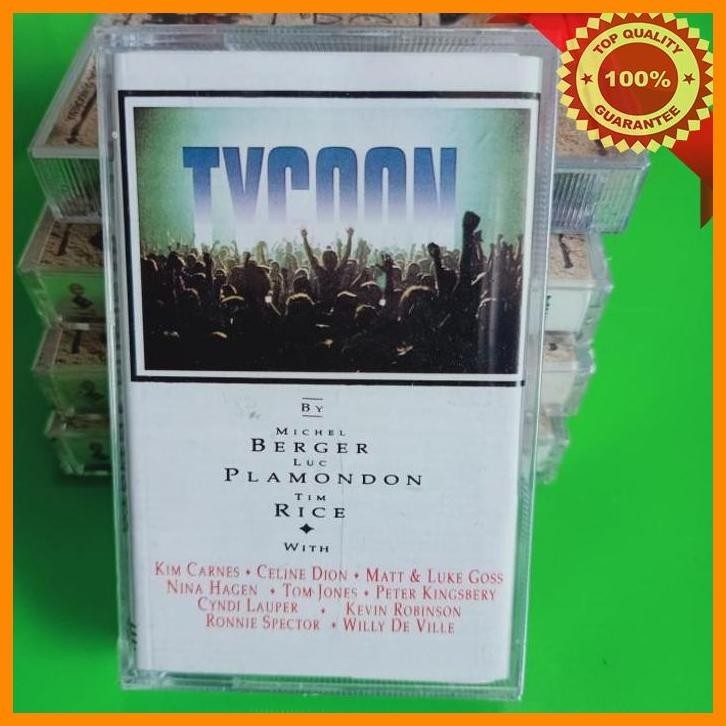 (LEGE) KASET SEGELAN VARIOUS ARTISTS TYCOON CYNDI LAUPER CELINE DION DLL