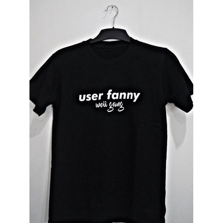 Viral Kaos User Fanny Black Skylark Dwi Woii Premium Pria Wanita Terbaru