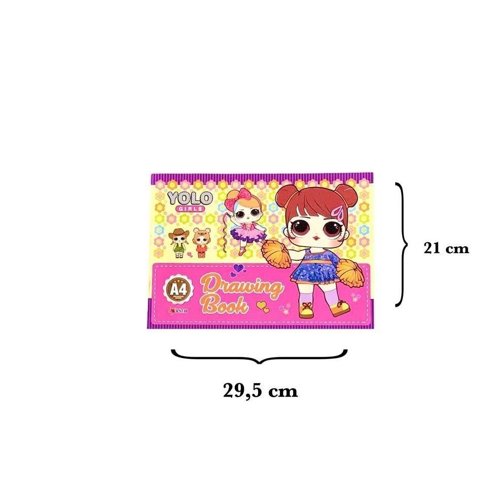 

Flash Sale [10 Pcs] Buku Gambar Anak / Drawing Book A4 Karakter (Pak) Hig Quality