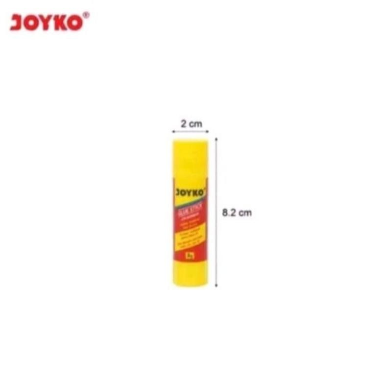 

Spesial (12Pcs) Glue Stick / Lem Batang Joyko Gs-09 1 Box Isi 12Pcs / 8Gr Garansi