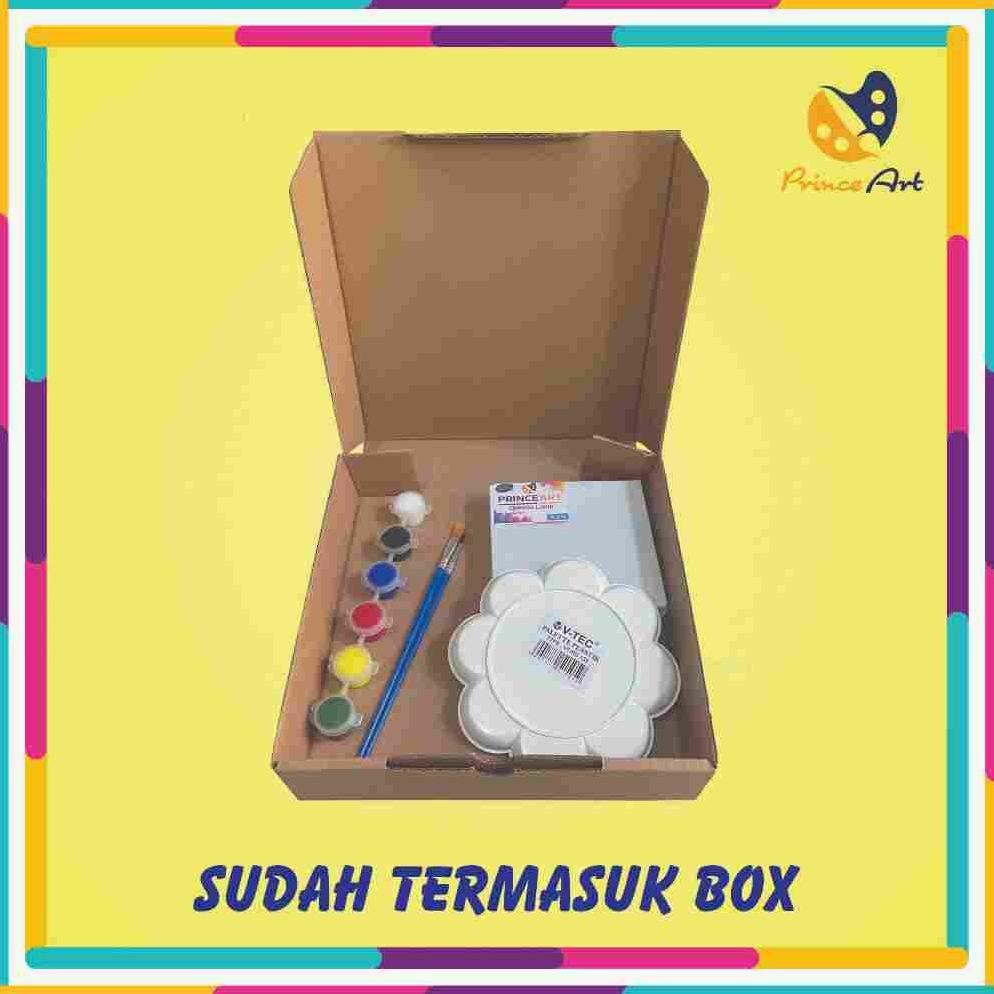 

8.8 Termurah Canvas / Kanvas Lukis Putih Siap Pakai 10X10/15X15/20X20/25X25/20X30 Murah