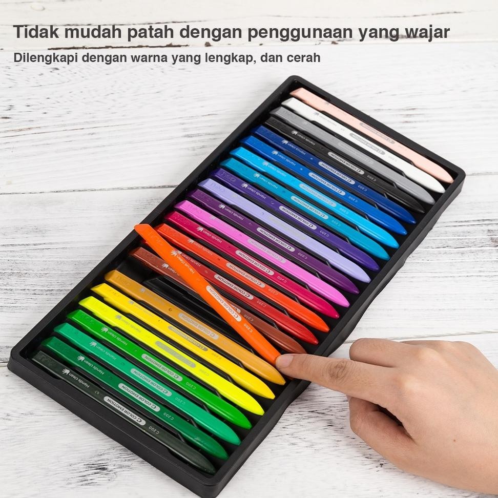 

Super Murah Deli Krayon Sekolah 12/18/24 Warna Cerah Bentuk Segitiga Ergonomis Tidak Beracun Ec20010 Hig Quality