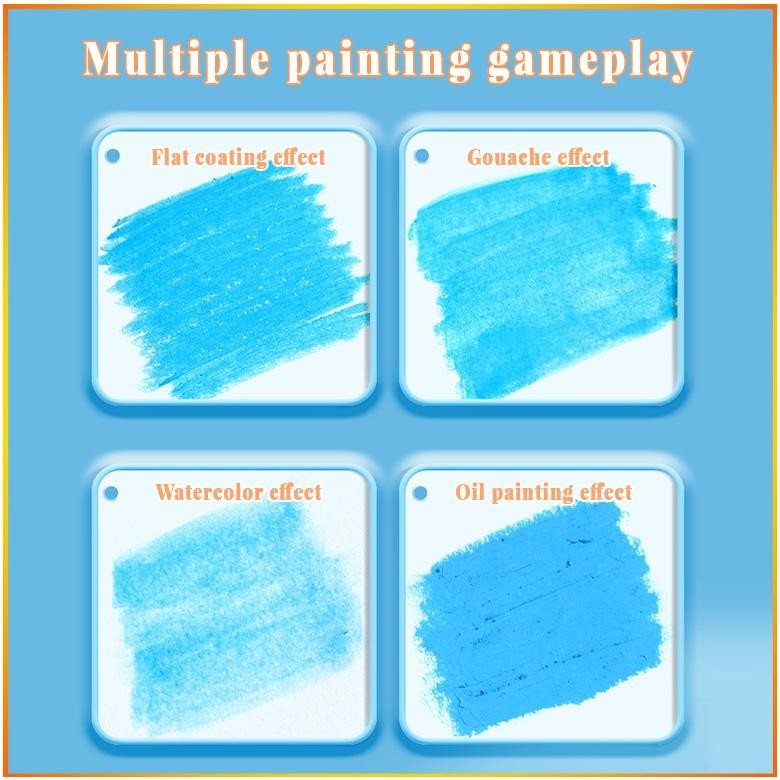 

Flash Sale In StockWashable Silky Crayon 36 / 48 Warna Colorful Bucket Krayon Mewarnai Alat Warna Set Anak Wipe And Clean Garansi