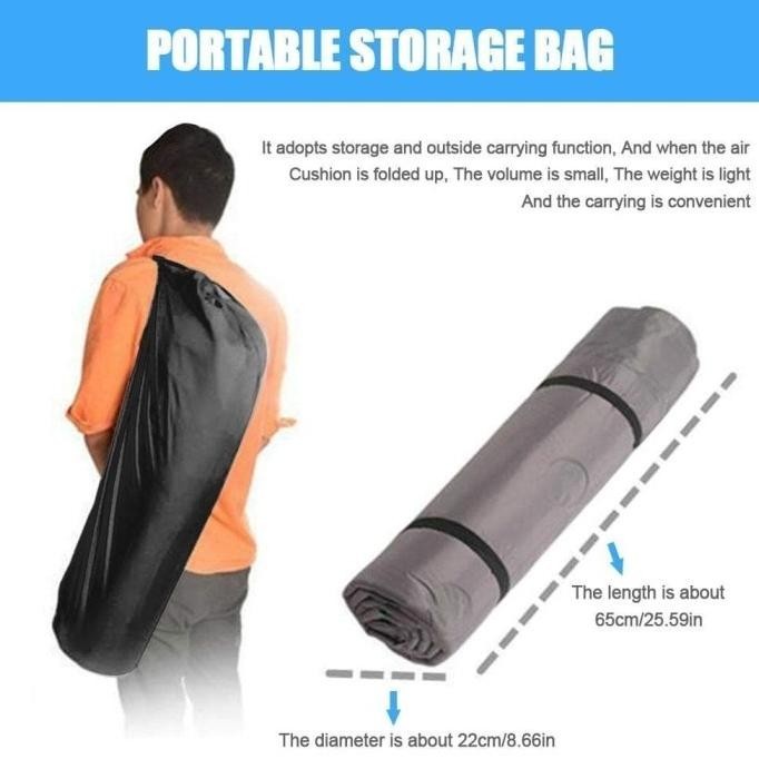 Kasur Angin Bagasi Mobil Otomatis Tanpa Pompa |Army