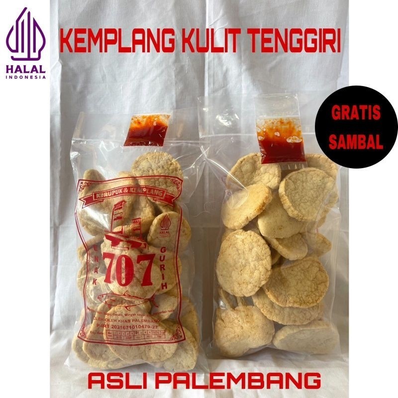 

KEMPLANG KULIT TENGGIRI SUPER/KRUPUK KULIT IKAN SUPER/KULIT IKAN TENGGIRI/OLEH OLEH PALEMBANG/SNACK