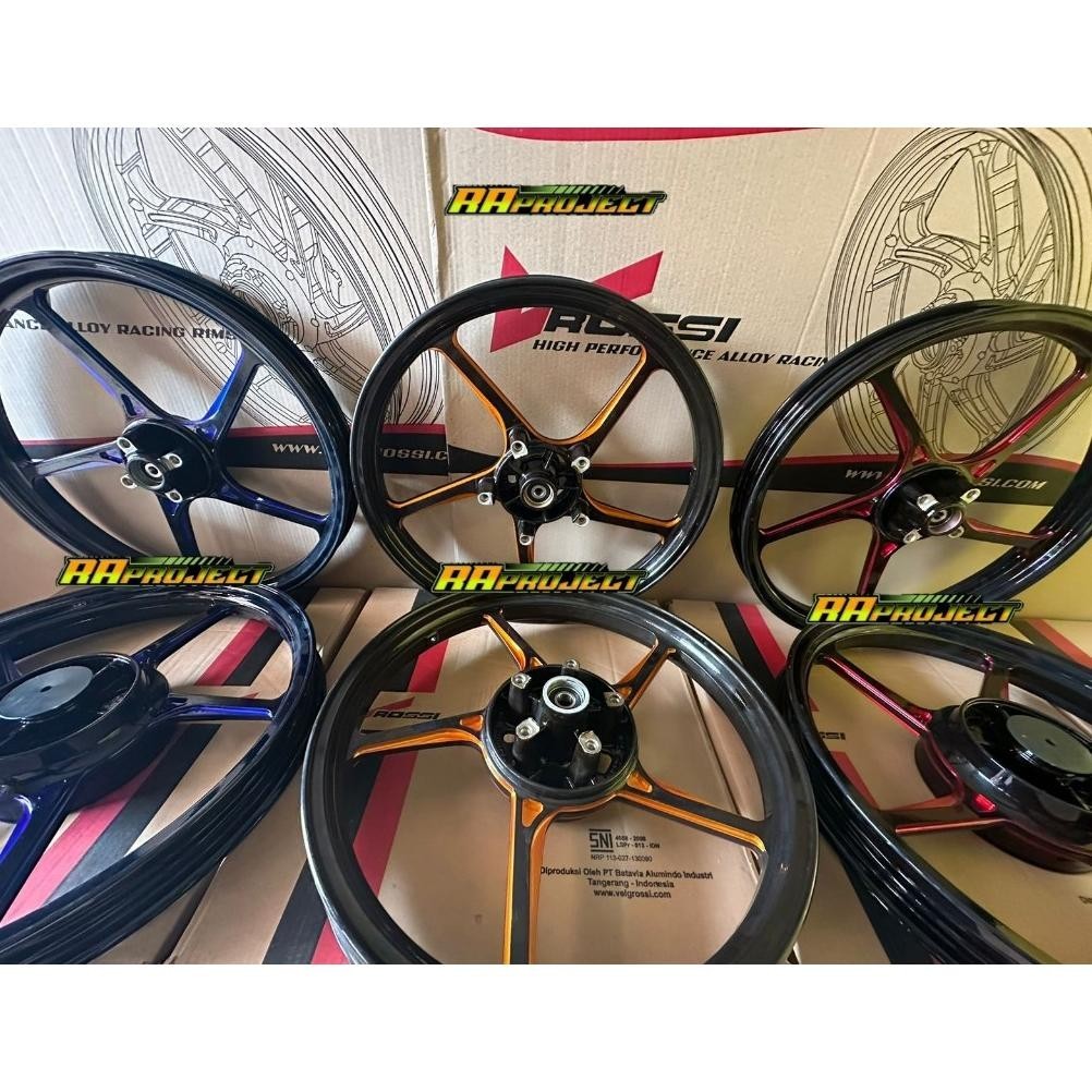 DFR Velg Racing VROSSI Sprint Prime TwoTone Jupiter/Vega/Mx Old/FizR/Force1/MX king Uk 160/185 Origi