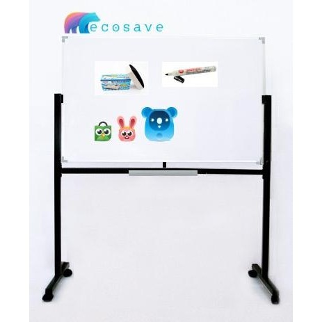

White Board 60x90 cm Magnetic EcoSave - Papan Tulis Standing 60 x 90