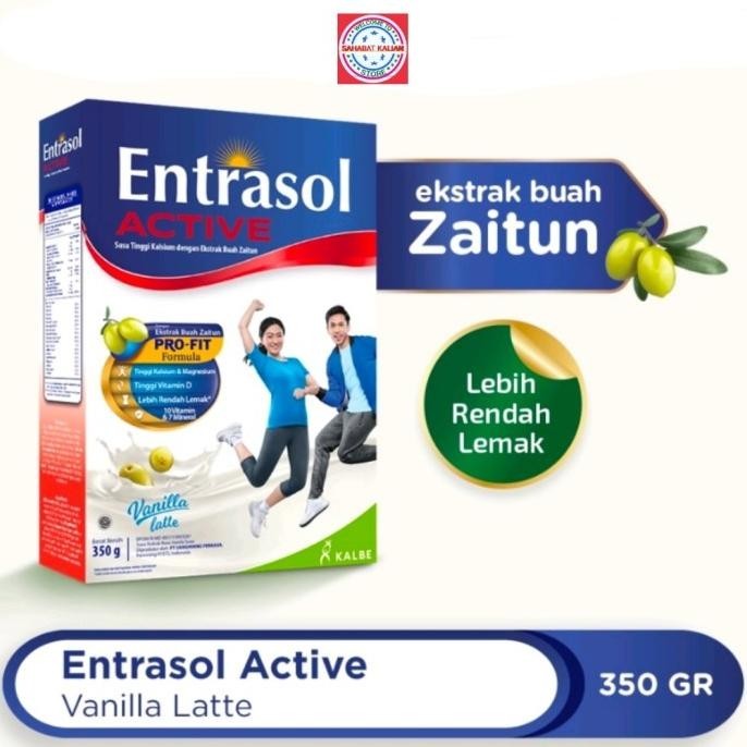 

ENTRASOL ACTIVE VANILLA LATTE 360gr PER 1 BOX