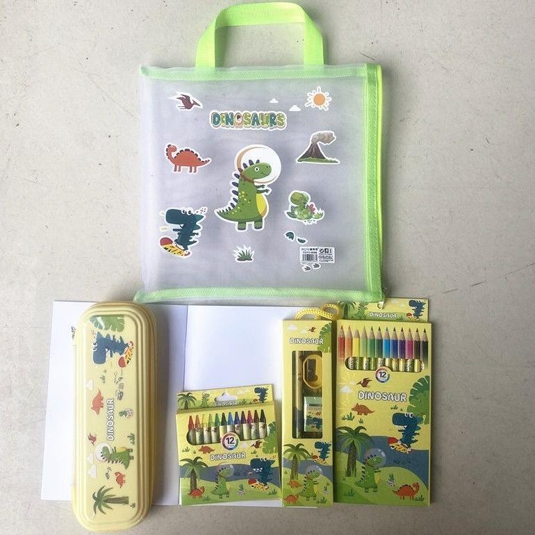 

Murah [Babykids](Ktps.11)Kotak Pensil Sett / Study Set Stationery Set Alat Tulis Sekolah Anak Set Atk Motif Rd-67