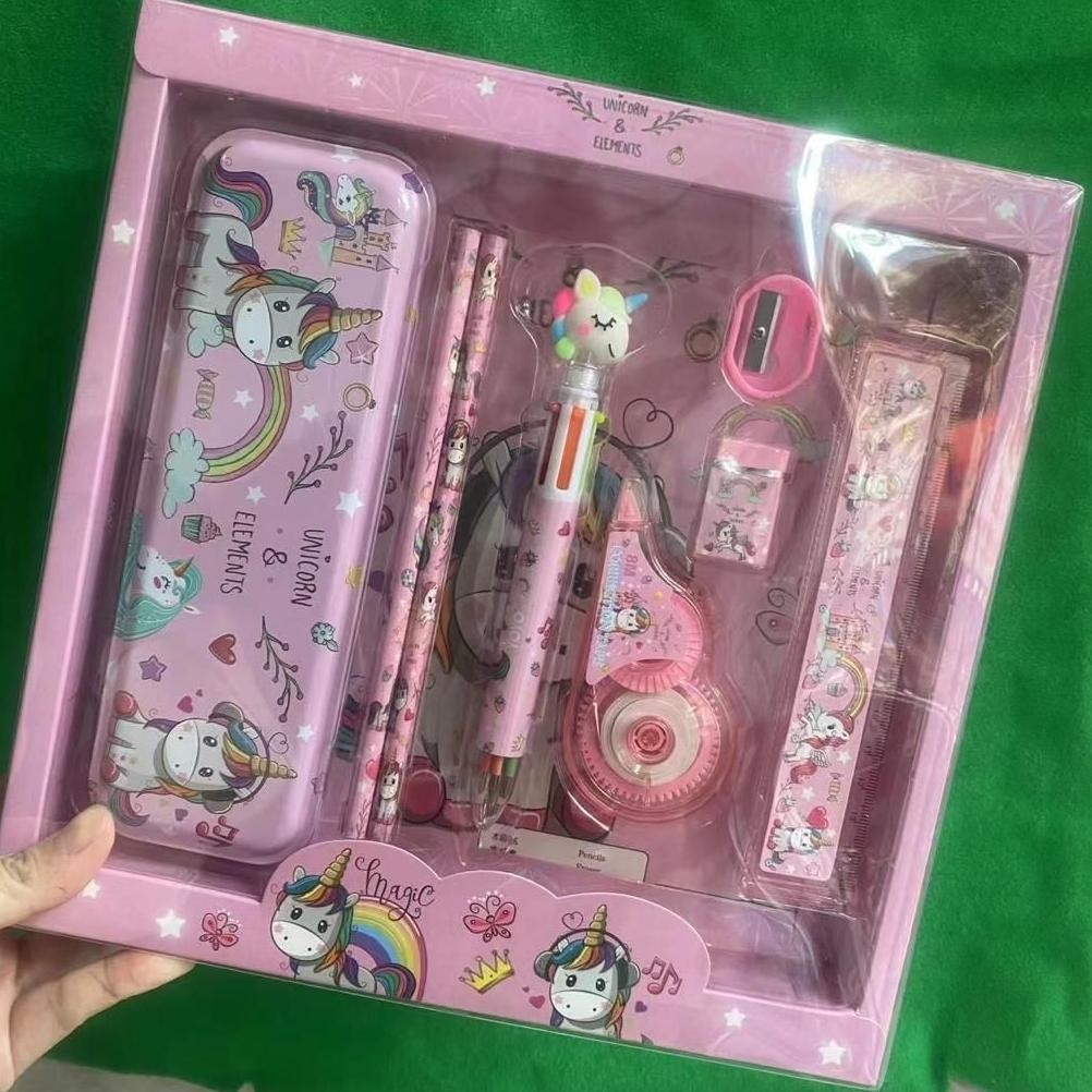 

Original [Jno](Ktps.2)Kotak Pensil Sett / Study Set Stationery Set Alat Tulis Sekolah Anak Set Atk Motif Se-7