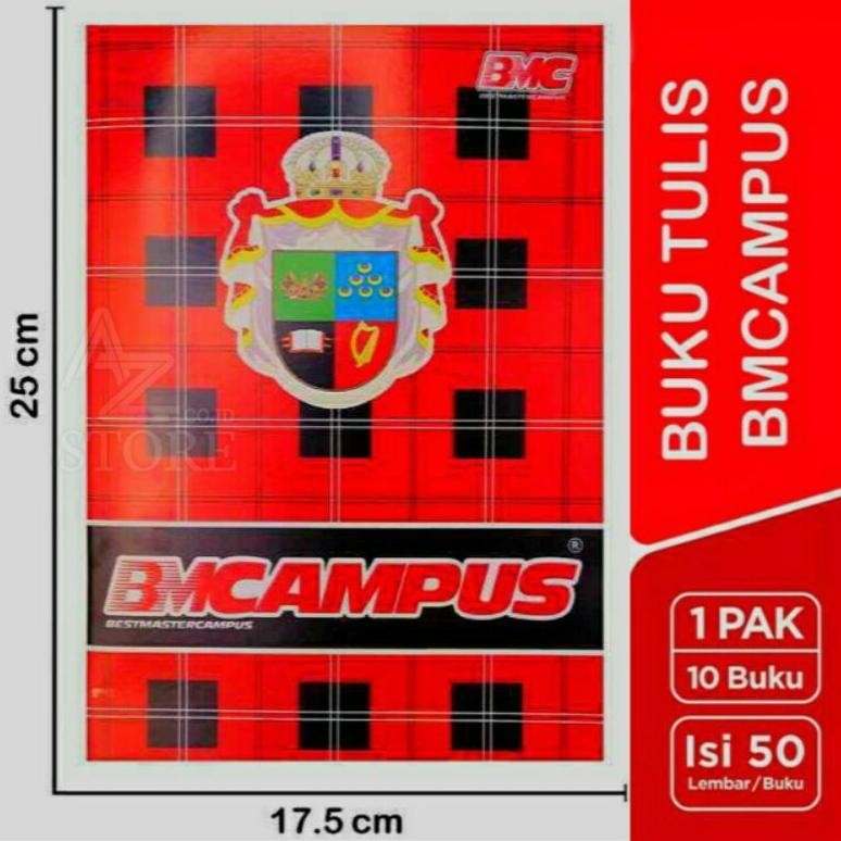 

vf-52 Buku tulis Bmc campus isi 50 lembar ( 1pak/10buku ) Sale