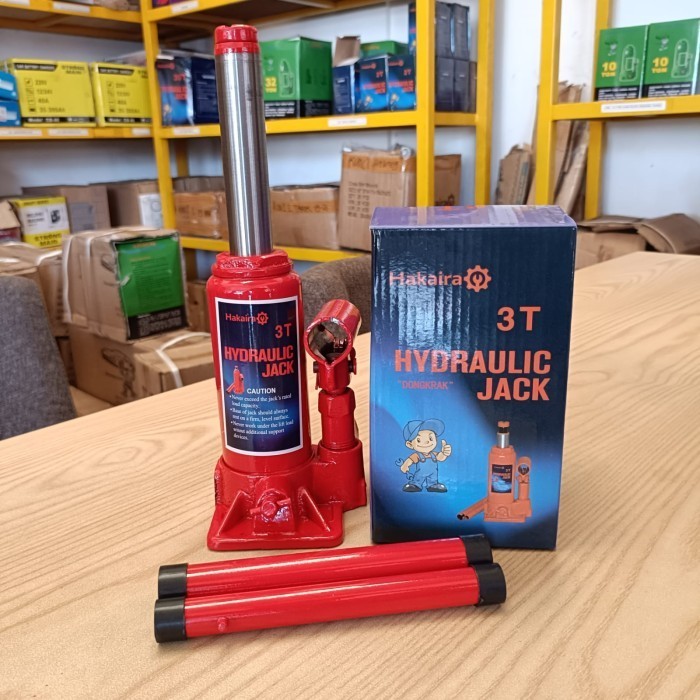 Dongkrak Botol Hidrolik 3 Ton 3000 Kg Surabaya