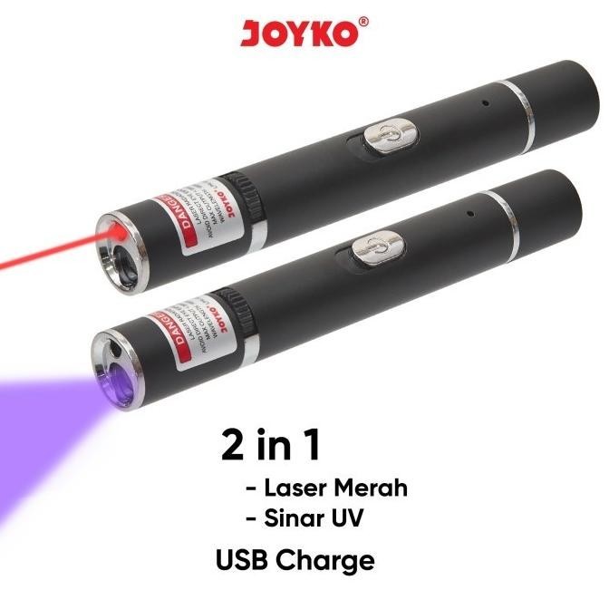 Laser Pointer & UV / Senter Laser UV LED Light Senter - Joyko LPR 103