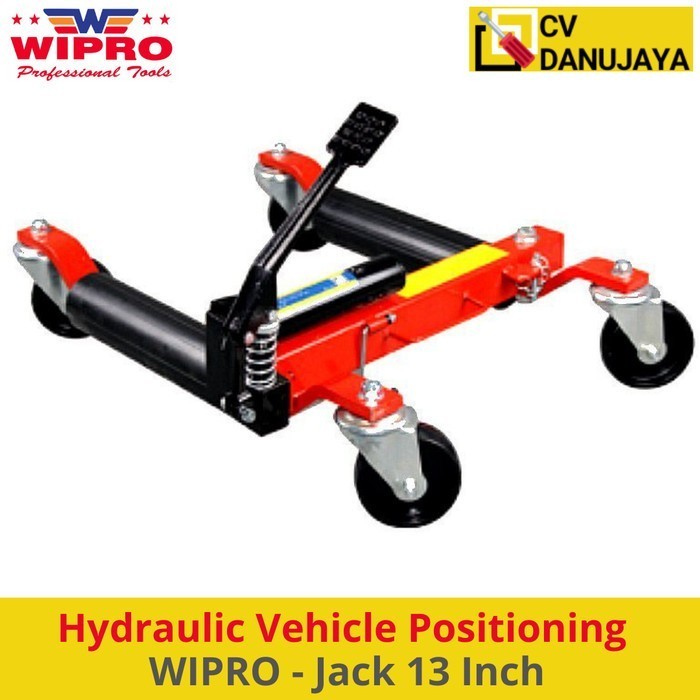 Dongkrak Hidrolik Ban Hydraulic Vehicle Positioning Jack 13 Inch