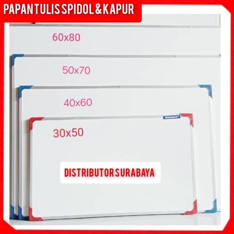 

gd-324 Papan Tulis 60x90cm 2in1 Spidol dan Kapur Whiteboard / Blackboard Ukuran 60x90cm Sale