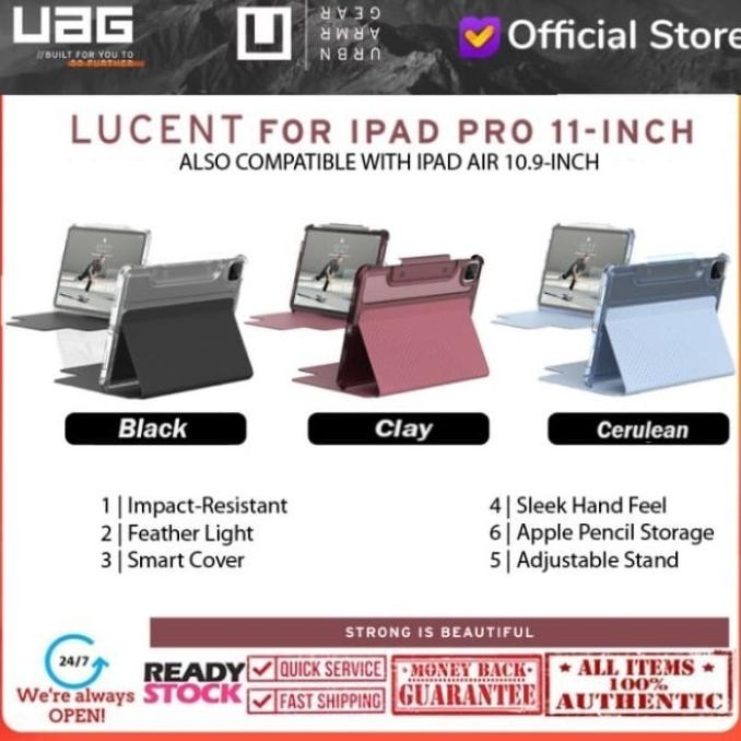 CASE IPAD AIR 10.9 2021 2022 IPAD PRO 11 M1 2020 2021 UAG LUCENT FOLIO 2807T