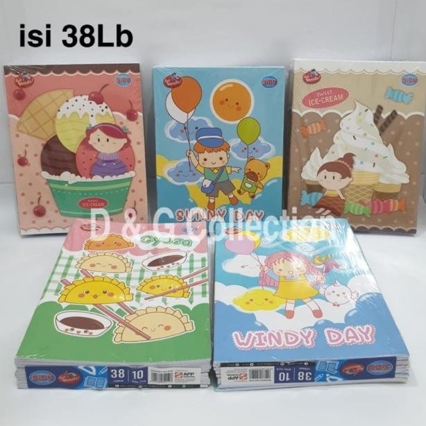 

ter-98 BUKU TULIS SIDU 38 LEMBAR MURAH GROSIR / BUKU SIDU 38 Hemat