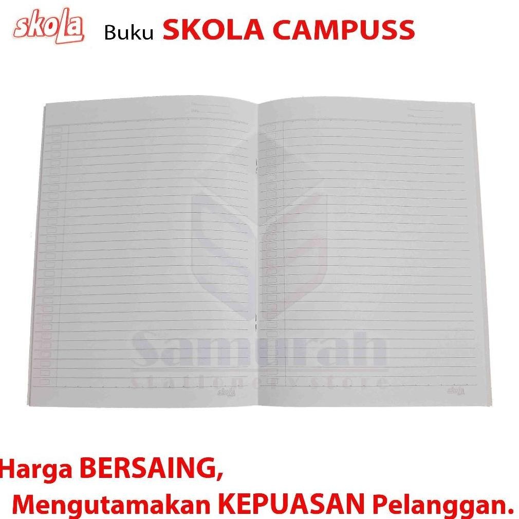 

COD Buku Tulis Skola Campus Isi 36 Lembar / Buku Sekolah Ukuran Boxy / B5 Campuss 36 Lbr - Per Pak isi 10 Buku Sekola Murah