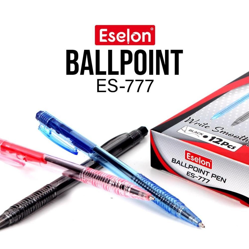 

Promo Meriah 12pcs Pulpen Cetek Mix 3warna Eselon 777 / 1pack Pulpen Cetek Bening Viral
