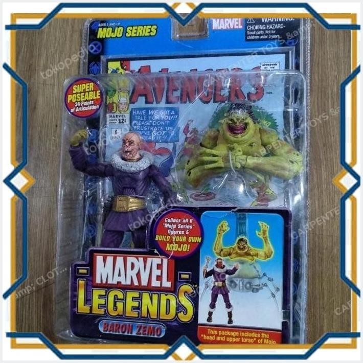 [IKK] TOYBIZ AVENGERS MOJO SERIES MARVEL LEGENDS BARON ZEMO