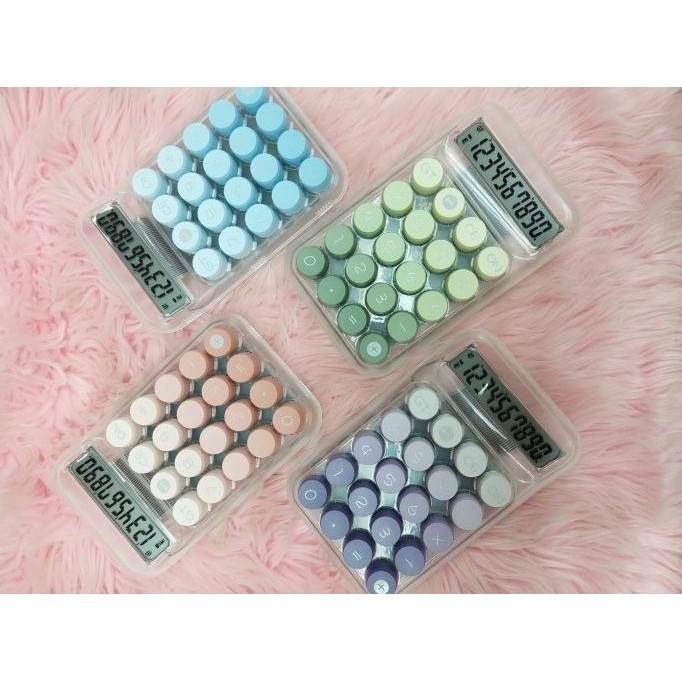 

Kalkulator Rainbow Transparan Kincizen KC-819 Calculator Pastel Fancy