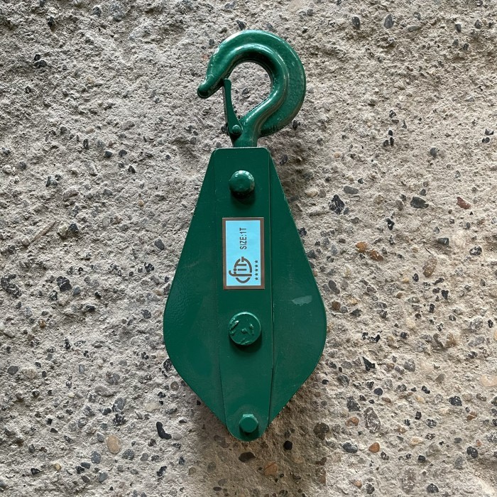 Katrol 1 Ton Hijau Katrol derek bangunan 4" TERMurah