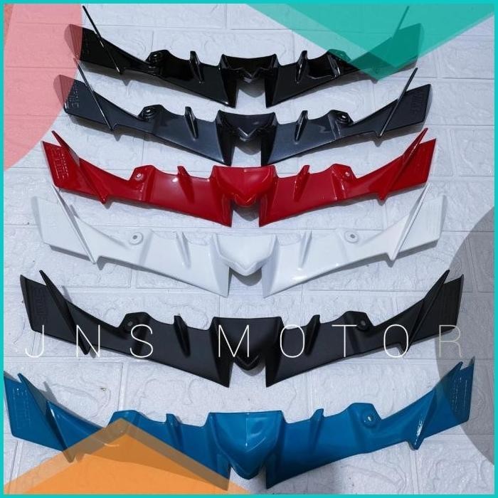 Winglet Yamaha Aerox Connected / Winglet New Aerox 155cc PLASTIK ABS 8