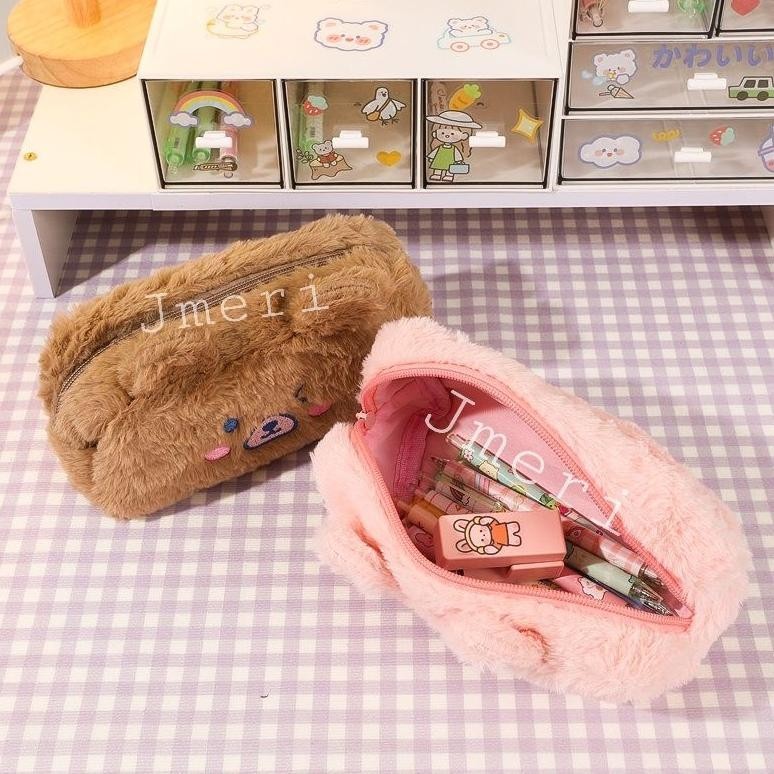 

TERLARIS Tempat Pensil Bulu Import / Tempat Pensil Lucu / Kotak Pensil Lucu / Kotak Pensil Beludru / Kotak Pensil Rabbit tg-342