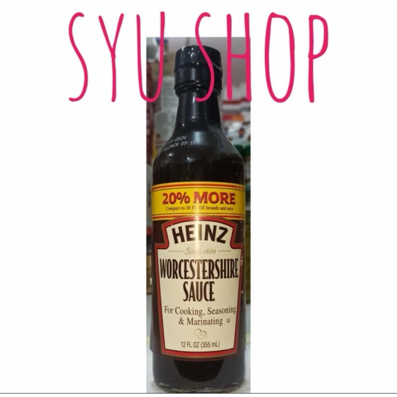 

kraft heinz worcestershire sauce preum saus kecap inggris 340ml