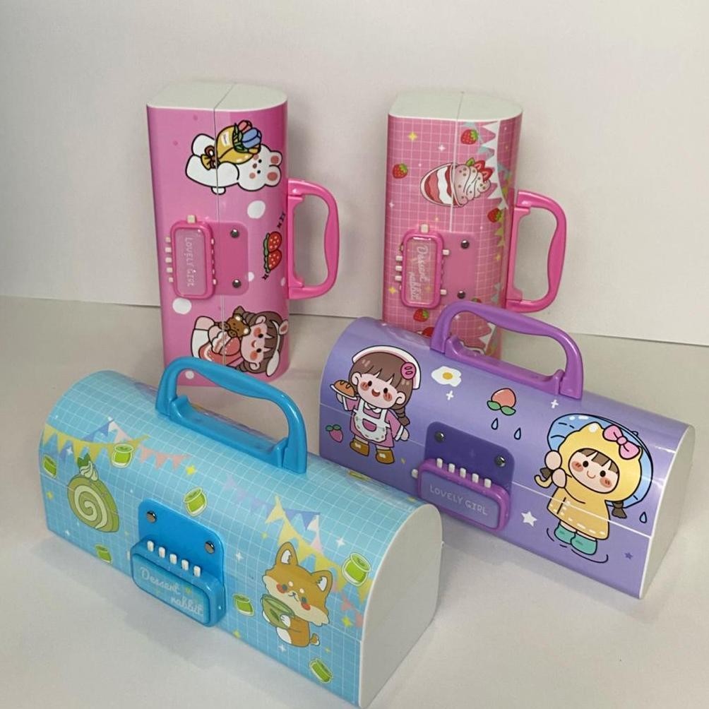 

Hjg-7 Bos Kotak Pensil Plastik Kode Whiteboard/Kotak Pensil Kode/Pencil Case Hemat