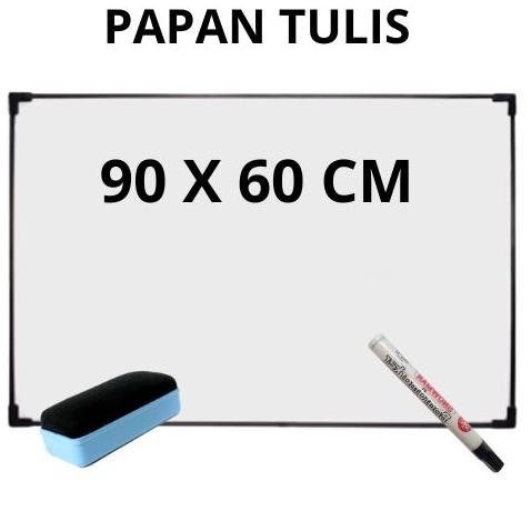 

We-12 Papan Tulis 60X90 Cm Non Magnet Gratis Spidol Dan Penghapus Best Seller