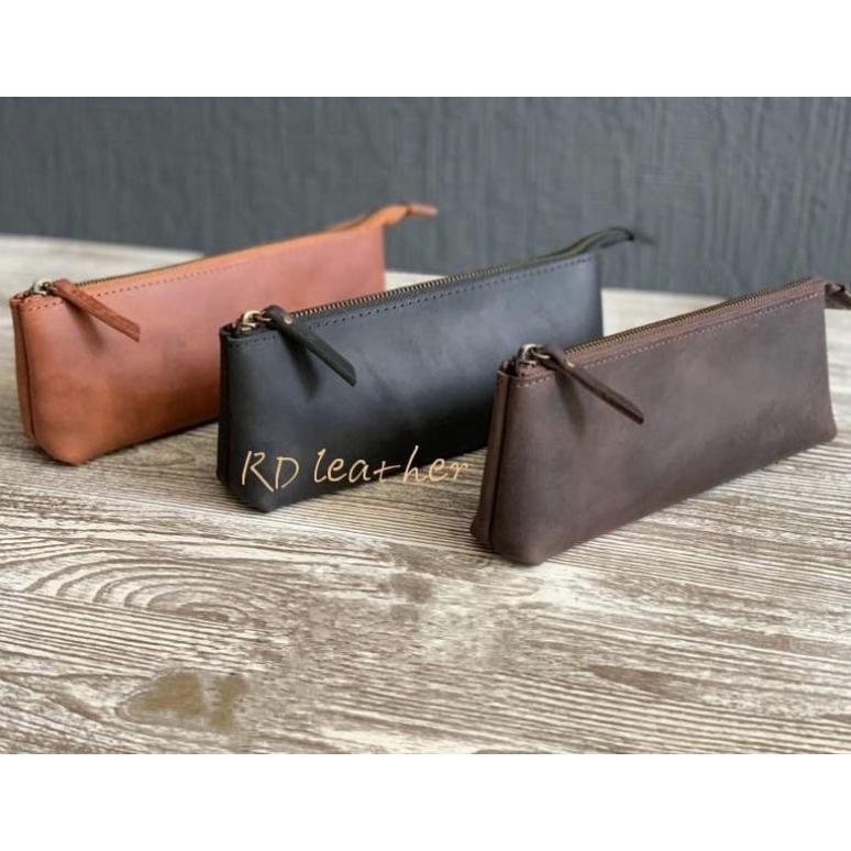 

Df-8 Tempat Pensil Kulit Asli Pen Holder 01 Cod