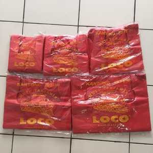 

MURAH Kantong Plastik Kresek LOCO Merah Tebal 17-40 500gr/Plastik Tenteng
