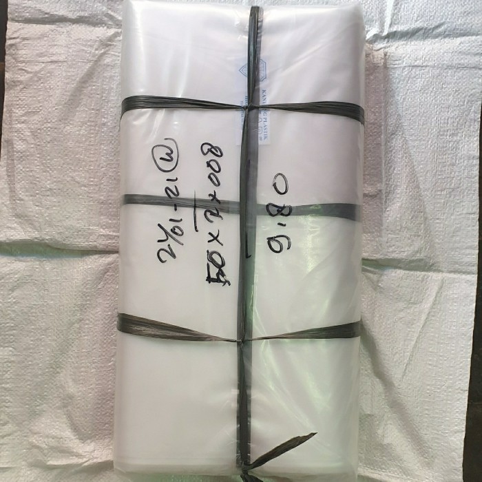 

HRG DISKON Plastik PE Roll 50 cm tebal 0,8 mikron