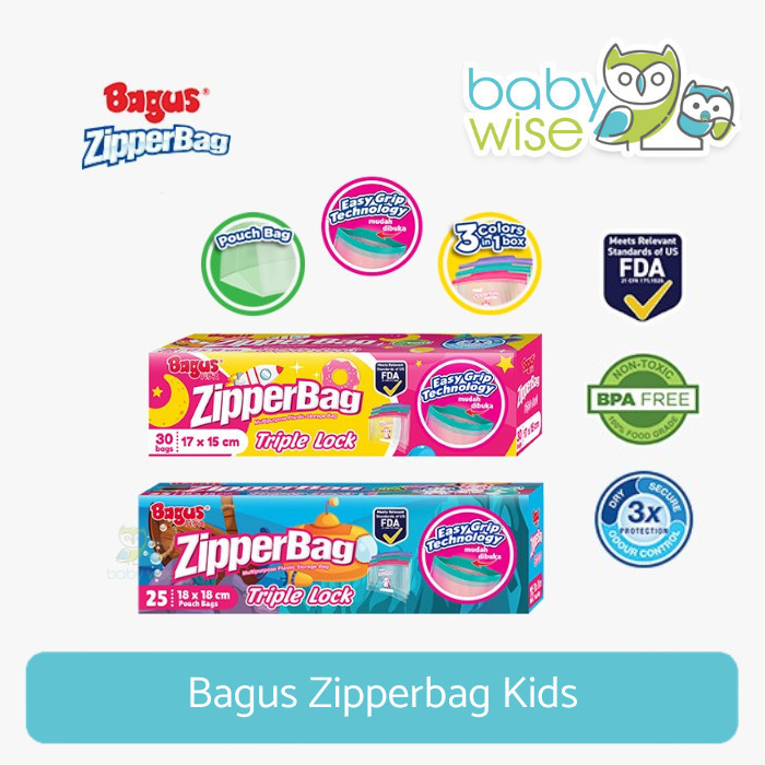 

SALE Bagus Zipperbag Kids - Kantong Penyimpanan Serbaguna