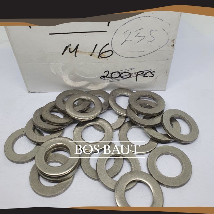 Ring Plat Stainless Steel SS304 - Washer Plat Stainless M16