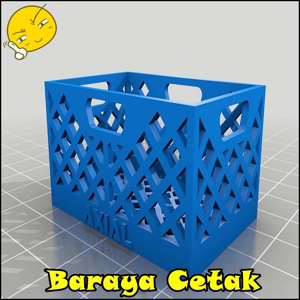 RC Basket Axial Keranjang Mainan Mobil 1/10 SCX10 Axial RGT RC4WD MN86 MN WPL MN 3D Print Aksesoris 