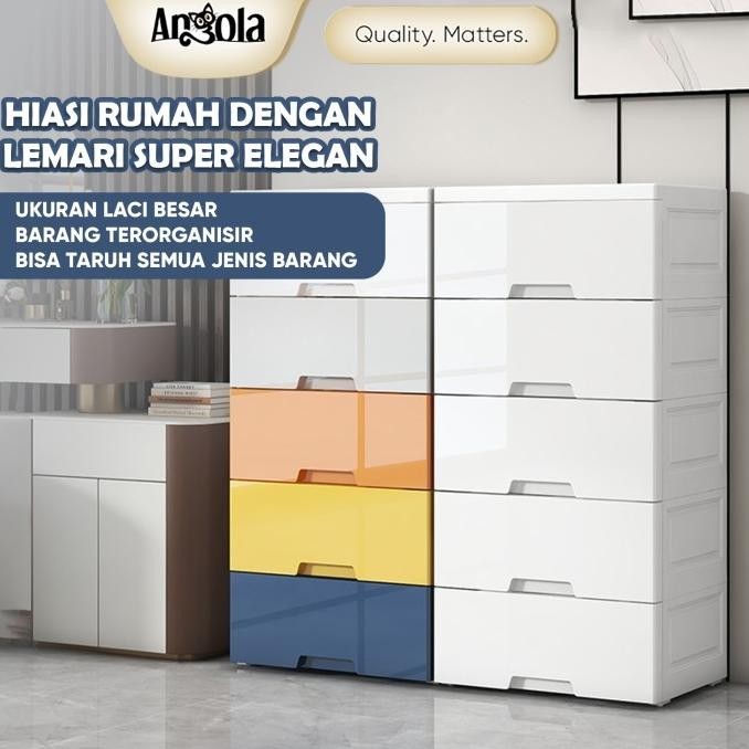 Angola Lemari Plastik Pakaian C11-C13 Lemari Plastik Susun / Lemari Laci Plastik / Lemari Rak Baju P