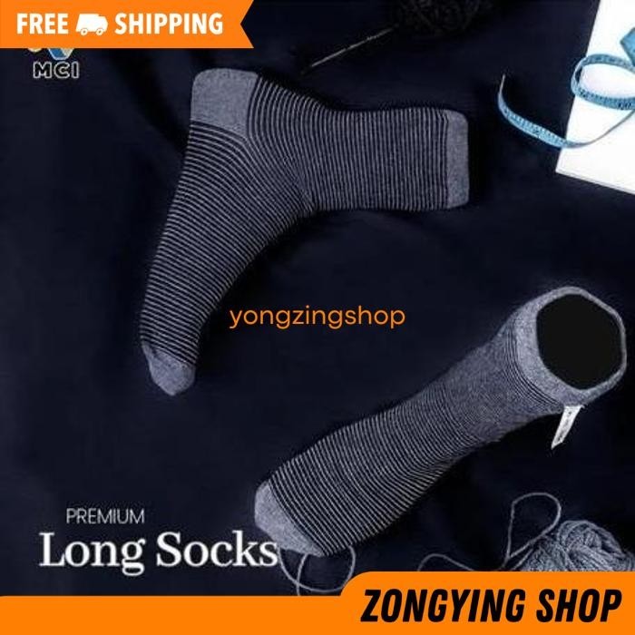 KAOS KAKI PANJANG KESEHATAN MCI (ORIGINAL) 2 PASANG BATU GERMANIUM ZONGYING SHOP PRODUK TERBAIK