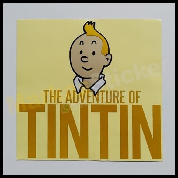 

TERBARU STIKER TINTIN THE ADVENTURE OF TINTIN !!!!!