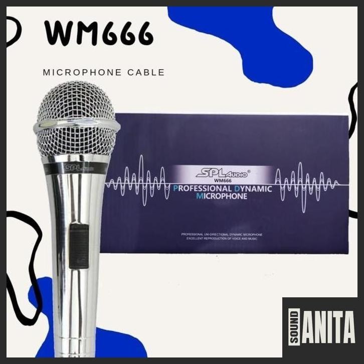 Mic Kabel SPL Audio Dynamic WM666 anita__55