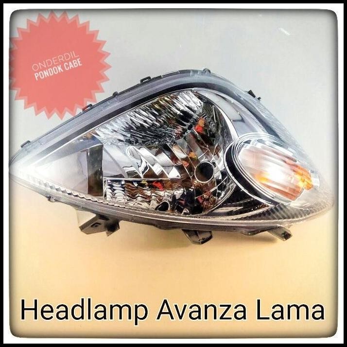 TERBARU HEADLAMP AVANZA LAMA LAMPU DEPAN TOYOTA AVANZA LAMA 2004-2006 